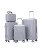 0203 – 4-Piece PP Hardshell Luggage Set, Lightweight & Durable